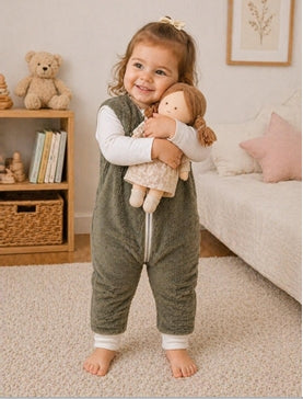 Enterito Pijama Plush y Algodón