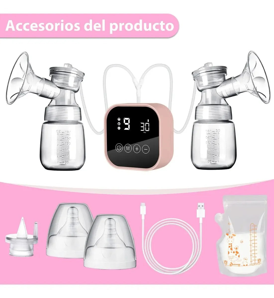 Kit Sacaleche Portátil