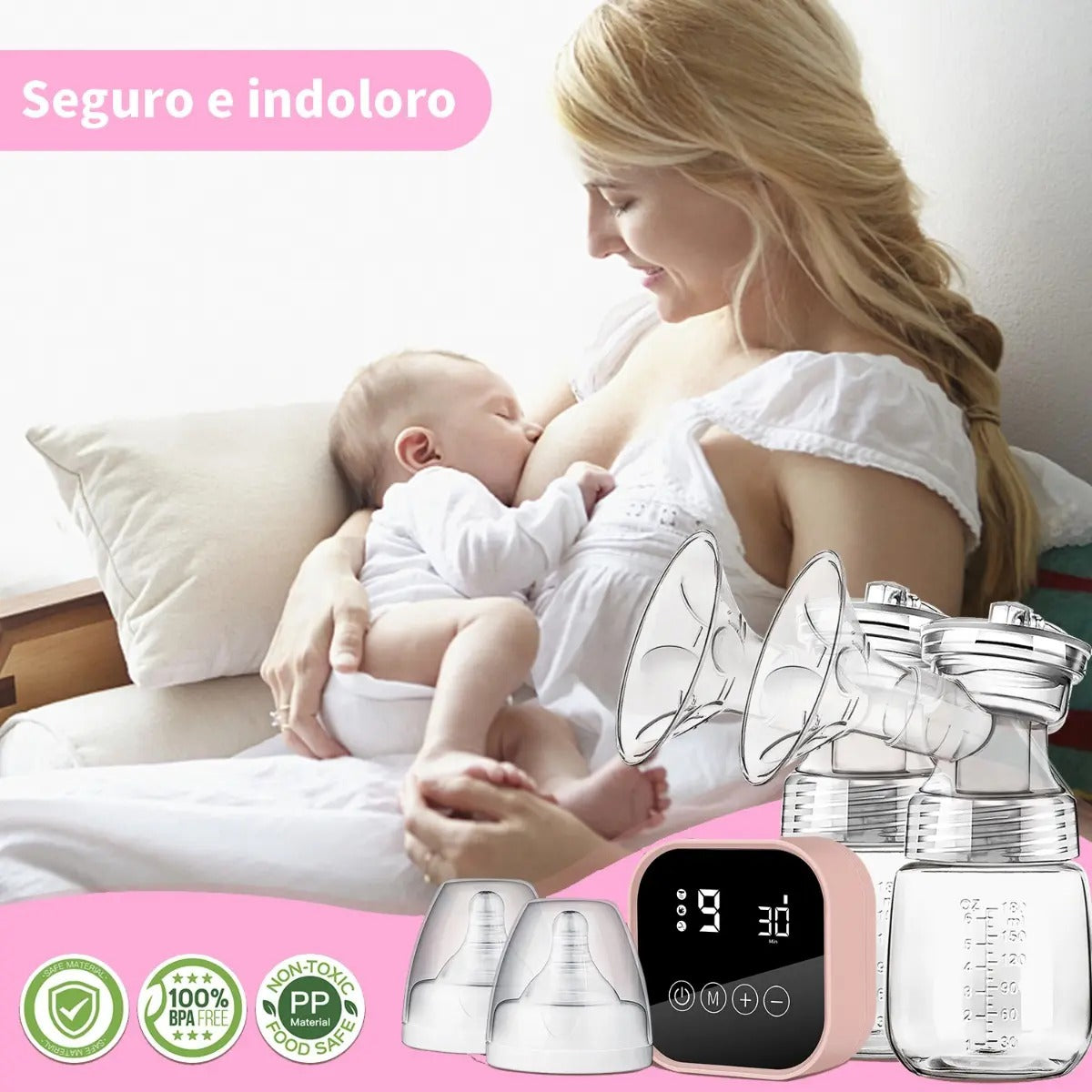 Kit Sacaleche Portátil